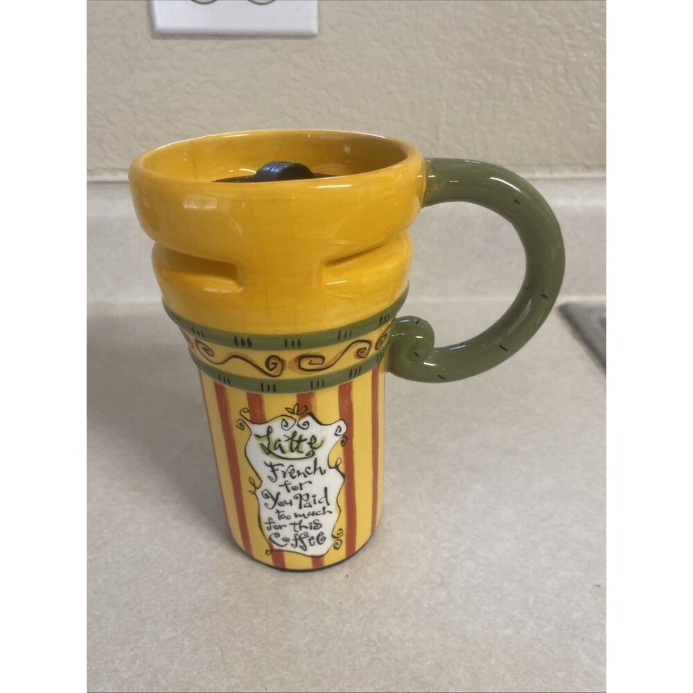 Travel Mug By Joyce Shelton “LATTE French For You Paid Too Much For This Coffee"